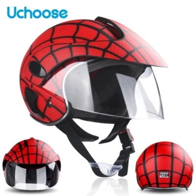 BRANDED Casco de bicicleta para niños con parasol monopatín scooter niños niños niñas Spiderman