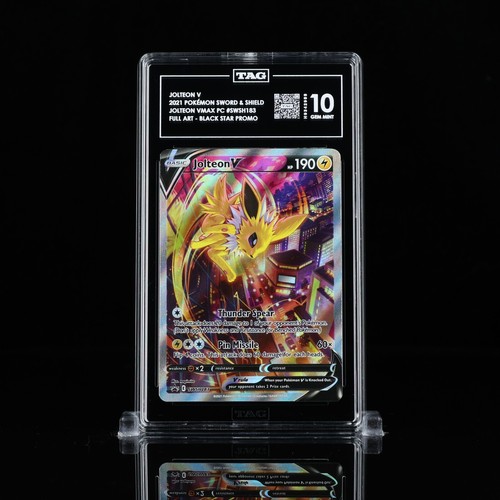 Pokemon Jolteon V SWSH183 Blackstar Promo TAG 10 - 第 1/1 張圖片