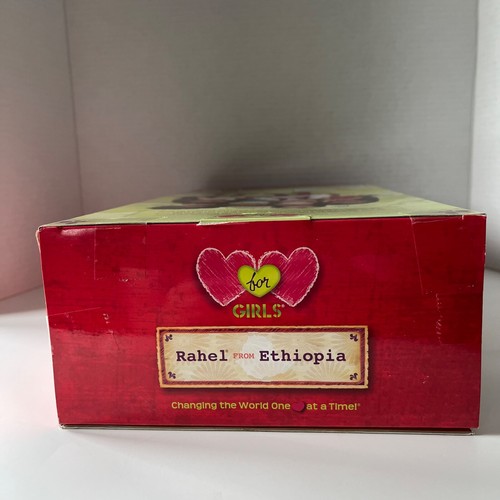 Hearts for Hearts Girls Rahel Doll Ethiopia 14” 2016 NEW SEALED RARE COLLECTIBLE - Foto 20 di 20