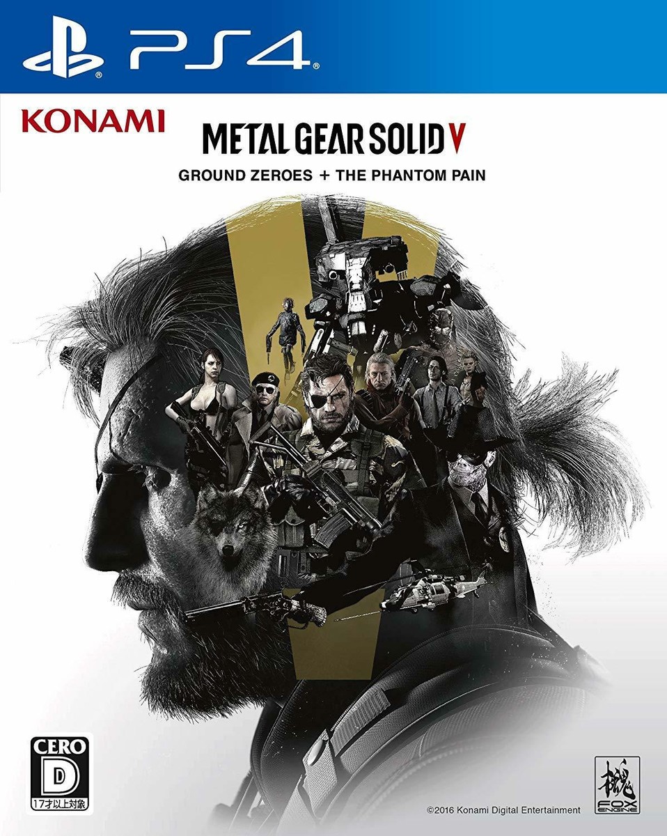 Metal Gear Solid V Ground Zeroes The Phantom Pain Sony Ps4 Japan