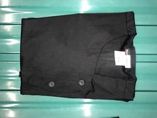 US Chef Coat Short Sleeve Jacket Restaurant Kitchen Cooking Uniform Pockets