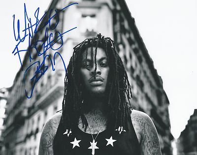 Waka Flocka Flame Signed Autographed 8x10 Rapper Bricksquad Waka