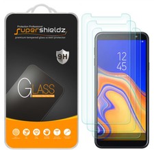 3X Supershieldz Tempered Glass Screen Protector Saver for Samsung Galaxy J6 Plus