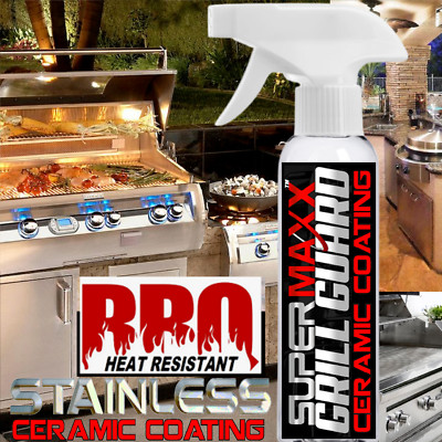 OUTDOOR GRILL CLEANER POLISH CERAMIC COATING STAINLESS STEEL STAIN PROTECTION
