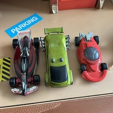 McDonald's Happy Meal Toys Car Lot of 3 Cars 1999 2003 Toy Race Cars Vintage