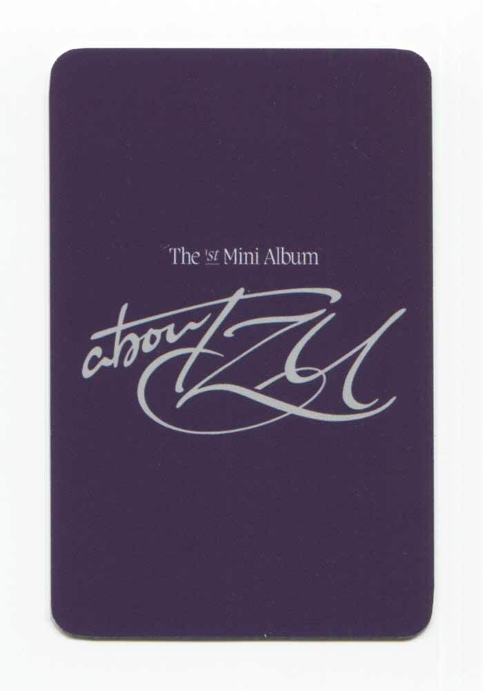 【直筆サイン】　TZUYU 1st mini album abouTZU TZUYU - abouTZU [1st Mini Album] - K PLACE