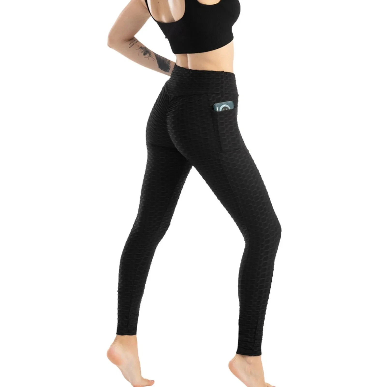 Anti‑cellulite leggings in multiple colours