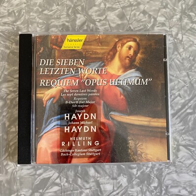 Haydn Requiem B-Dur Die Sieben Letzten Worte Opus Ultimum CD Import Clean Disc!