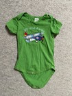 CRE8IONS One Piece Bodysuit Baby Boy 18M 18 months Green AIRPLANE Propeller  — photo 1