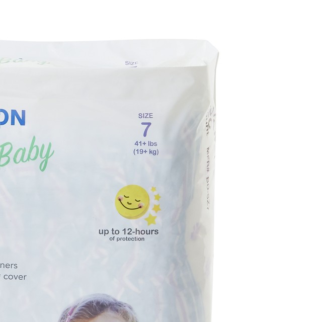 McKesson Baby Diaper Size 7 Over 41 Lbs. BDSZ7 20 / Bag for sale online