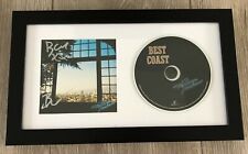 BEST COAST SIGNED AUTOGRAPH ALWAYS TOMORROW FRAMED & MATTED CD BETH & BOBB BEST COAST SIGNED AUTOGRAPH ALWAYS TOMORROW FRAMED & MATTED CD BETH & BOBB