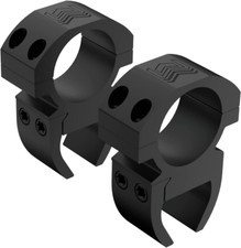 Dovetail 11 Mm / 3/8 Inch Scope Rings V2  High Profile with See-Through Base