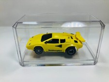 TYCO LAMBORGHINI Slot car YELLOW Display SUPER CLEAN 440 Magnum chassi