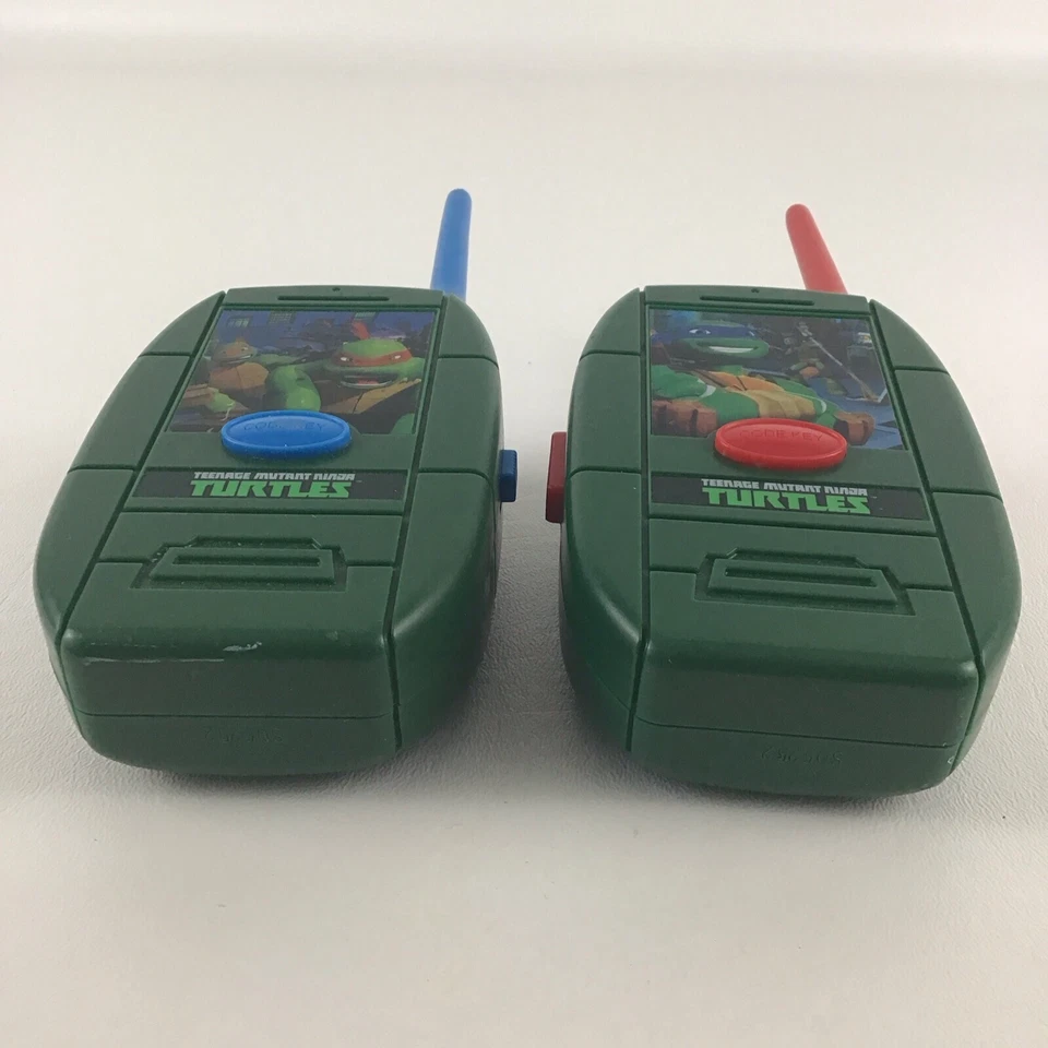 Teenage Mutant Ninja Turtles Walkie Talkies Leo Mikey Donny Playmates Toys TMNT - Image 2 of 4