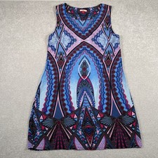 Joe Browns Mexicana Women’s Tunic Mini Dress Sleeves Size Uk 14