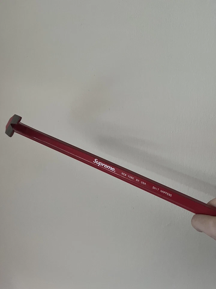 NUEVA palanca FW15 Supreme NY SHXT PASA, roja 18,5 pulgadasz Foto 2 de 2