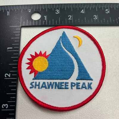 Snow Ski Maine SHAWNEE PEAK SNOW SKI Patch (Seems To Be HTF Version) 00.J