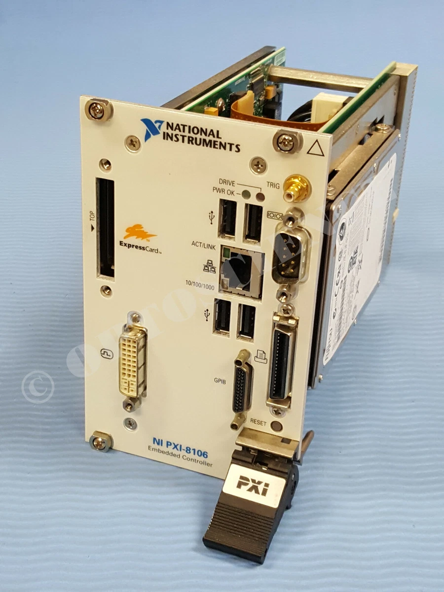 National Instruments NI PXI-8106 Embedded Controller, Windows XP.