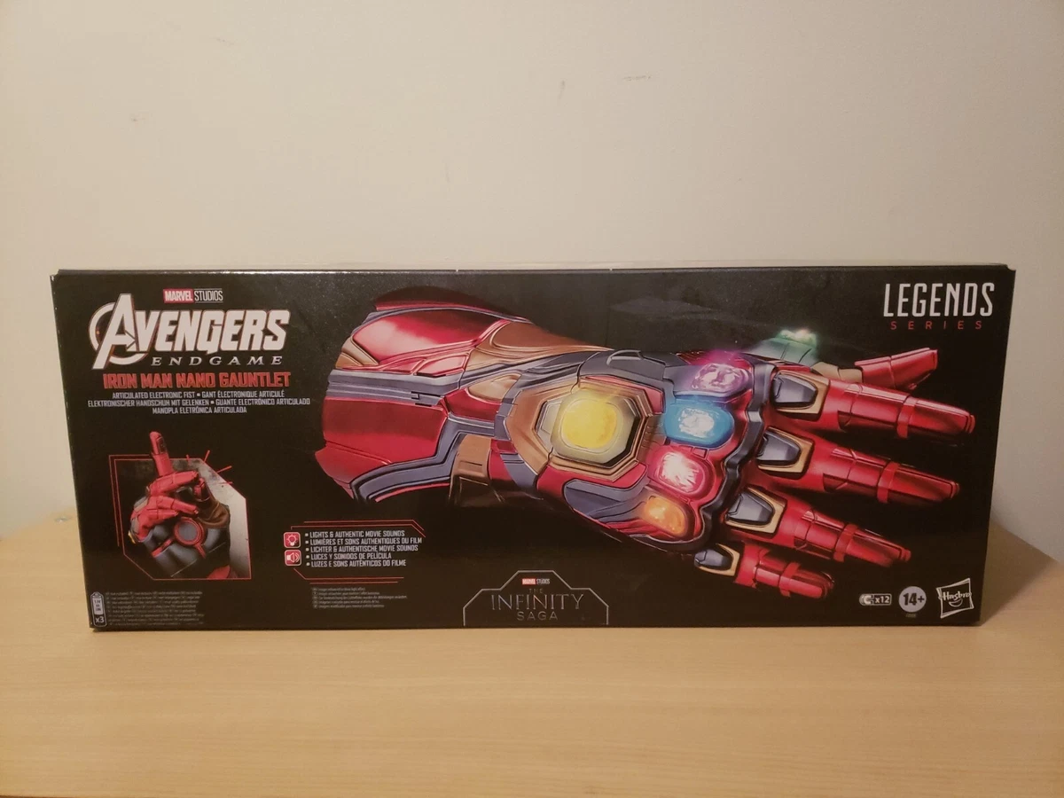 Marvel Legends Avengers Endgame Iron Man Hand Nano Gauntlet Hasbro