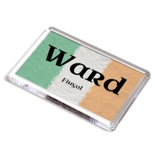 FRIDGE MAGNET - Ward - Fingal - Ireland Flag
