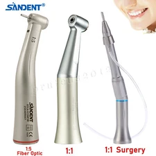 NSK Style Dental 1:5 / 1:1 / 1:2 Fiber Optic Contra Angle Low Speed Handpiece