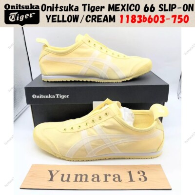 Onitsuka Tiger MEXICO 66 SLIP-ON YELLOW/CREAM 1183b603-750 Unisex Size