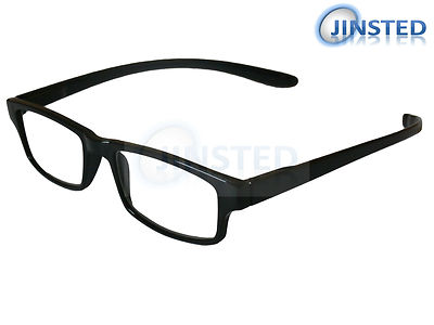 Schwarze Lesebrille Specs Brille Lesebrille Weitsichtig viele Stärken RG020
