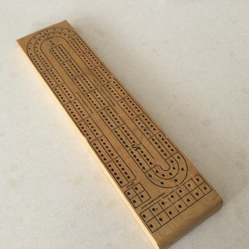 Acme Cribbage Board. Made in Canada. No. 14526 eBay