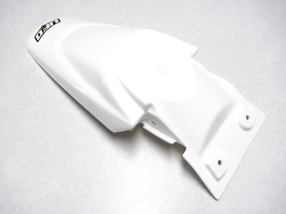 GUARDABARROS TRASERO UFO NOS BLANCO KA03731047 KAWASAKI KX65 KLX110 Foto 3 de 4