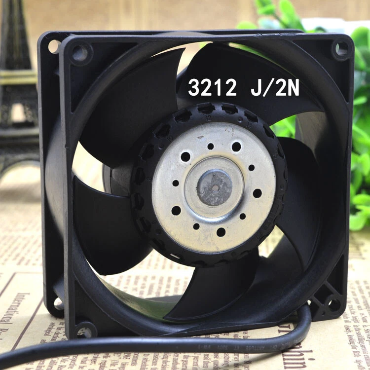 Used and tested ebmpaps 3212J/2N 92X92X38MM 9CM DC12V 7.6W Silent Cooling Fan - Image 2 of 4