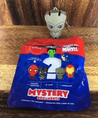 Hallmark Mystery Christmas Ornament Marvel Super Hero Groot