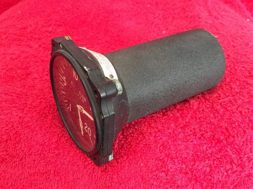 VINTAGE BENDIX FUEL FLOW INDICATOR P/N 6007-38C-7-A PIONEER INSTRUMENT - Picture 2 of 7