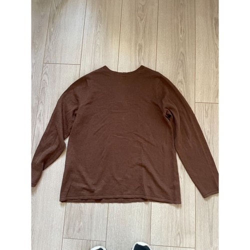 J. Jill Women's V-Neck Knit Sweater Long Sleeve Pullover Brown Large - Picture 9 of 10