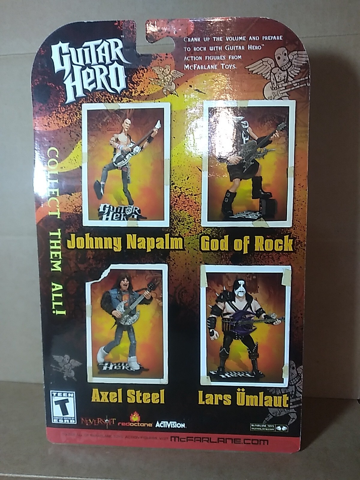 McFarlane Toys Guitar Hero "Johnny Napalm" (Skeleton) Action Figure