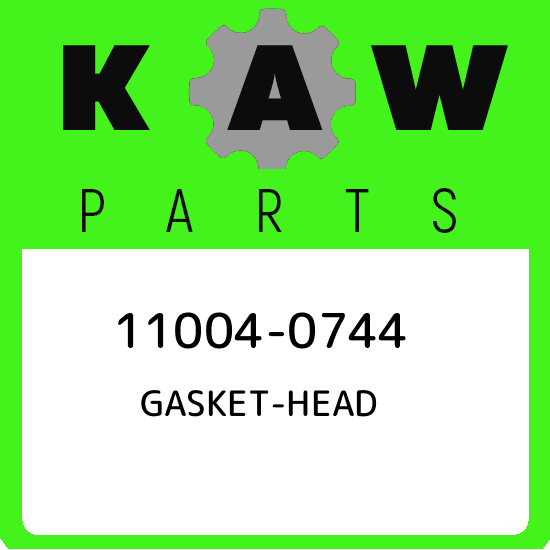 11004-0744 Kawasaki Gasket-head 110040744, New Genuine OEM Part | eBay
