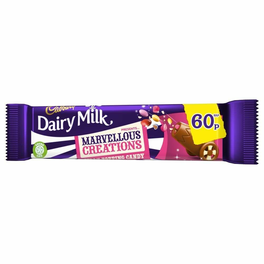 Cadbury Dairy Milk Marvellous Creations Jelly Popping Candy Chocolate
