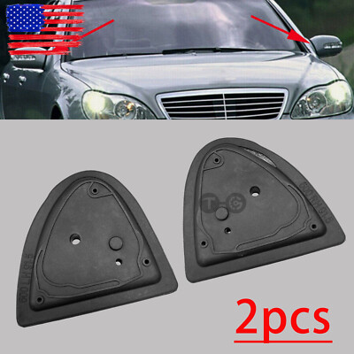 Door Mirror Gasket Base Seal For Benz W220 S350 2208110198 AMG L & R Pair
