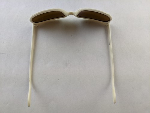 VTG Vuarnet Pouilloux France Aviator Sunglasses FRAMES ONLY Cream Plastic 4002 - Picture 12 of 13