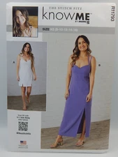 Know Me by Mimi G 11793 Misses' Dresses Uncut Pattern 2032 The Stitch Fitz 8-16