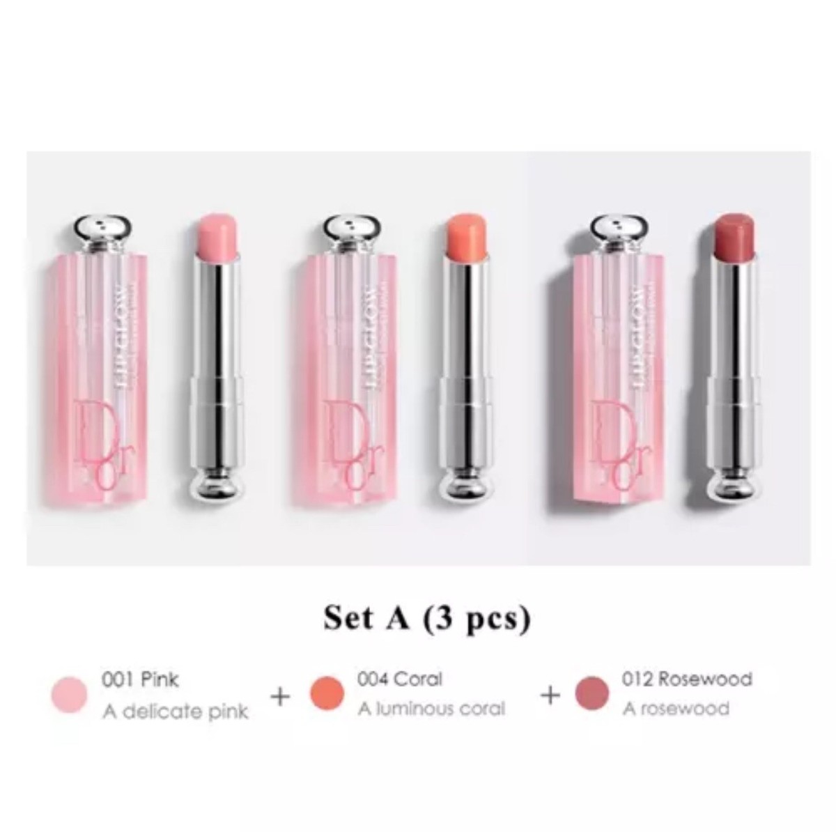 Christian Dior Addict Lip Glow color-reviving lip balm 3.2g (#001