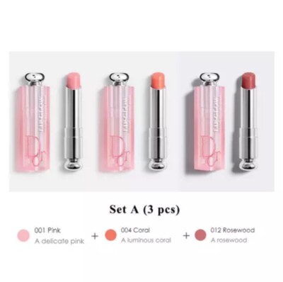 Christian Dior Addict Lip Glow color-reviving lip balm 3.2g (#001