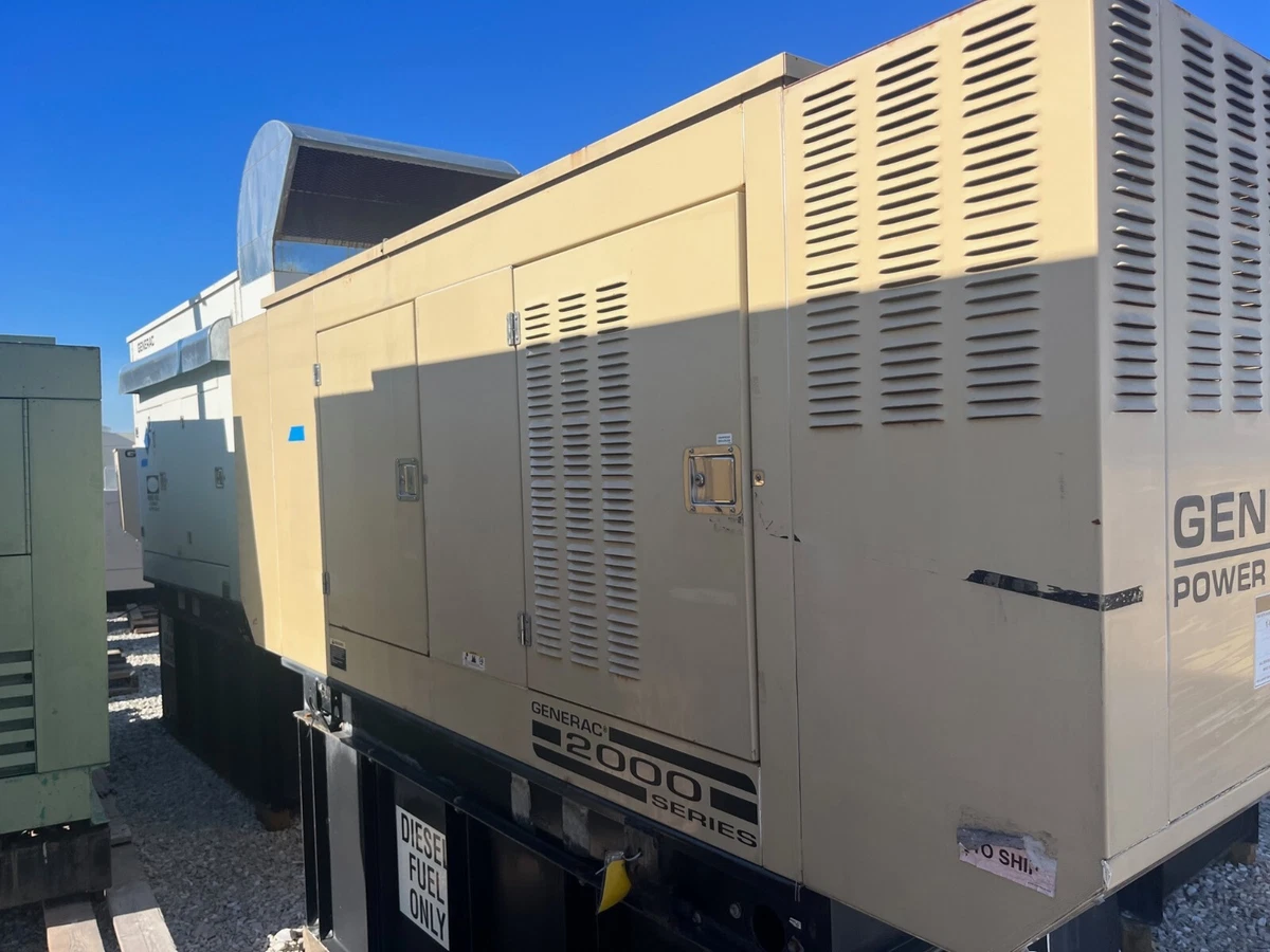 60KW Generac 2000 Series Enclosed Diesel Generator DEUTZ 4.8L