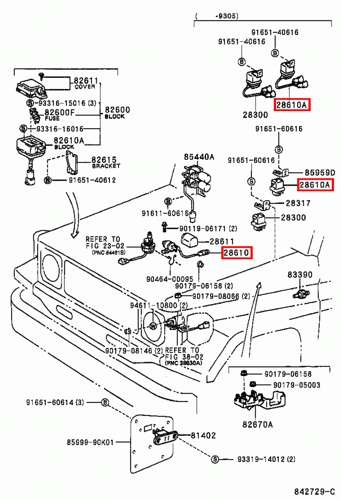 Genuine Toyota LandCruiser 70 Series HZJ 1HZ 4.2 Diesel Glow Plug Relay