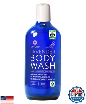 Certified Organic Lavender Body Wash by Be-One - Paraben and Sulfate Free - M