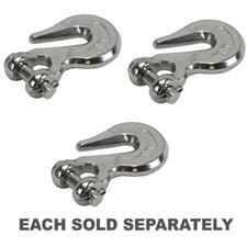 High Grade Stainless Steel Clevis Chain Heavy Duty Grab Hook Locking Split Pin