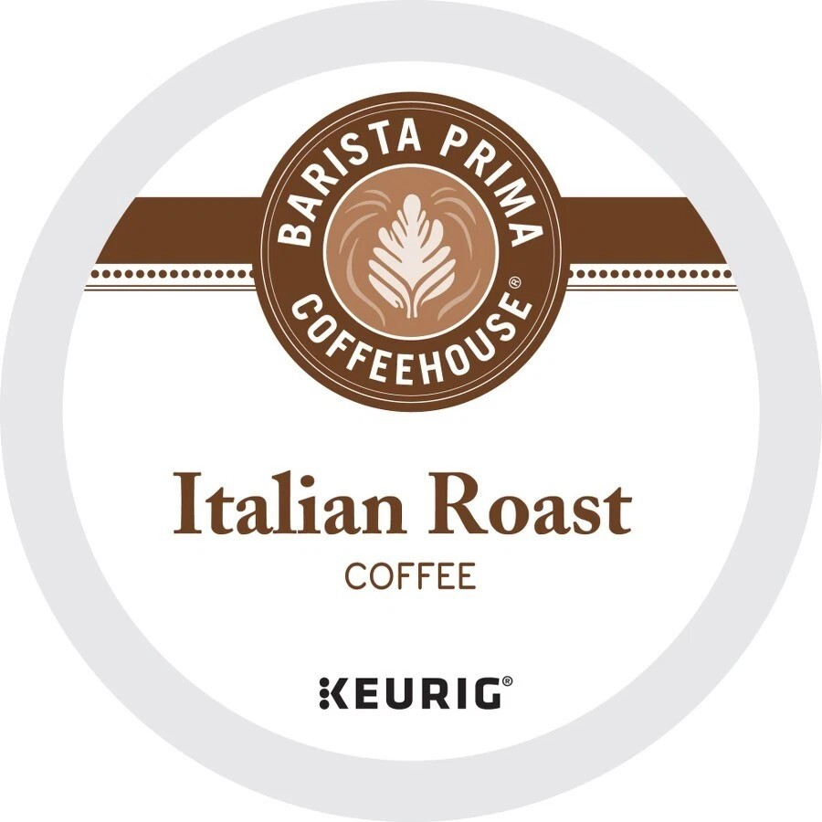 Barista Prima Coffee house Italian Roast K Cups 96 Pods - Bulk Stock