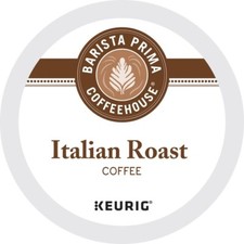 Barista Prima Coffee house Italian Roast K Cups 96 Pods - Bulk Stock