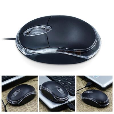 Wired USB Optical Mouse For Pc Laptop Computer Scroll Wheels For Desktop New Neu