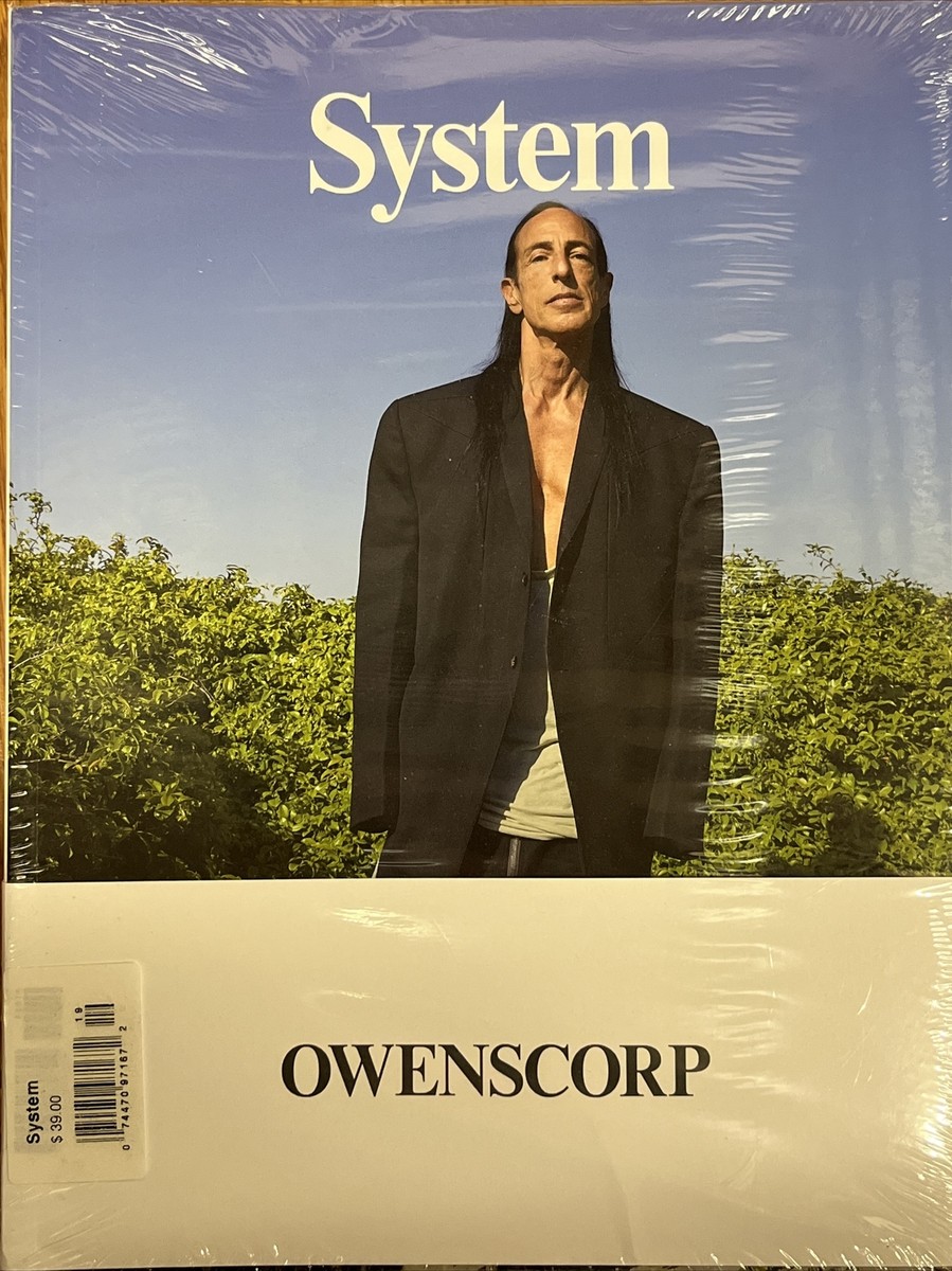 SYSTEM MAGAZINE ISSUE 19 RICK OWENS OWENSCORP | eBay