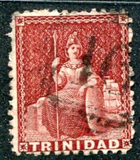TRINIDAD: (13441) CHAGUANAS “16” NUMERAL CANCEL QV
